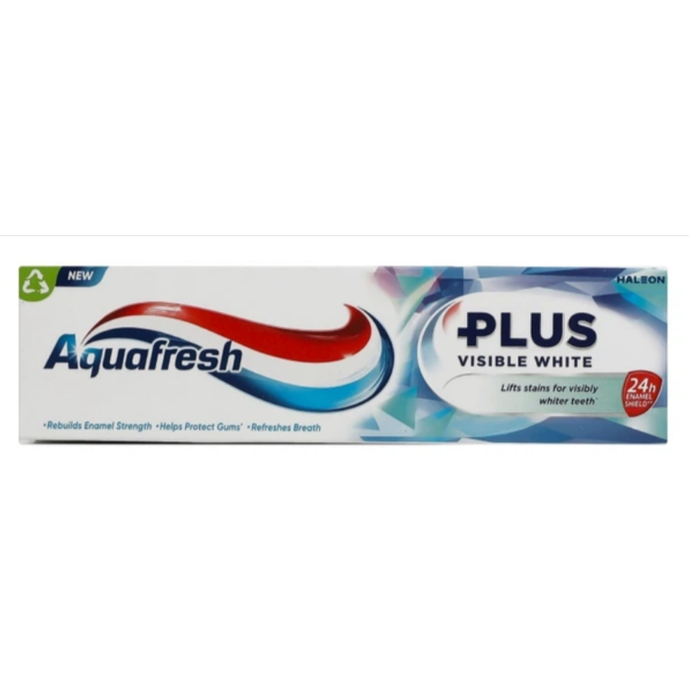 Зубна паста Aquafresh Plus Visible white 75 мл