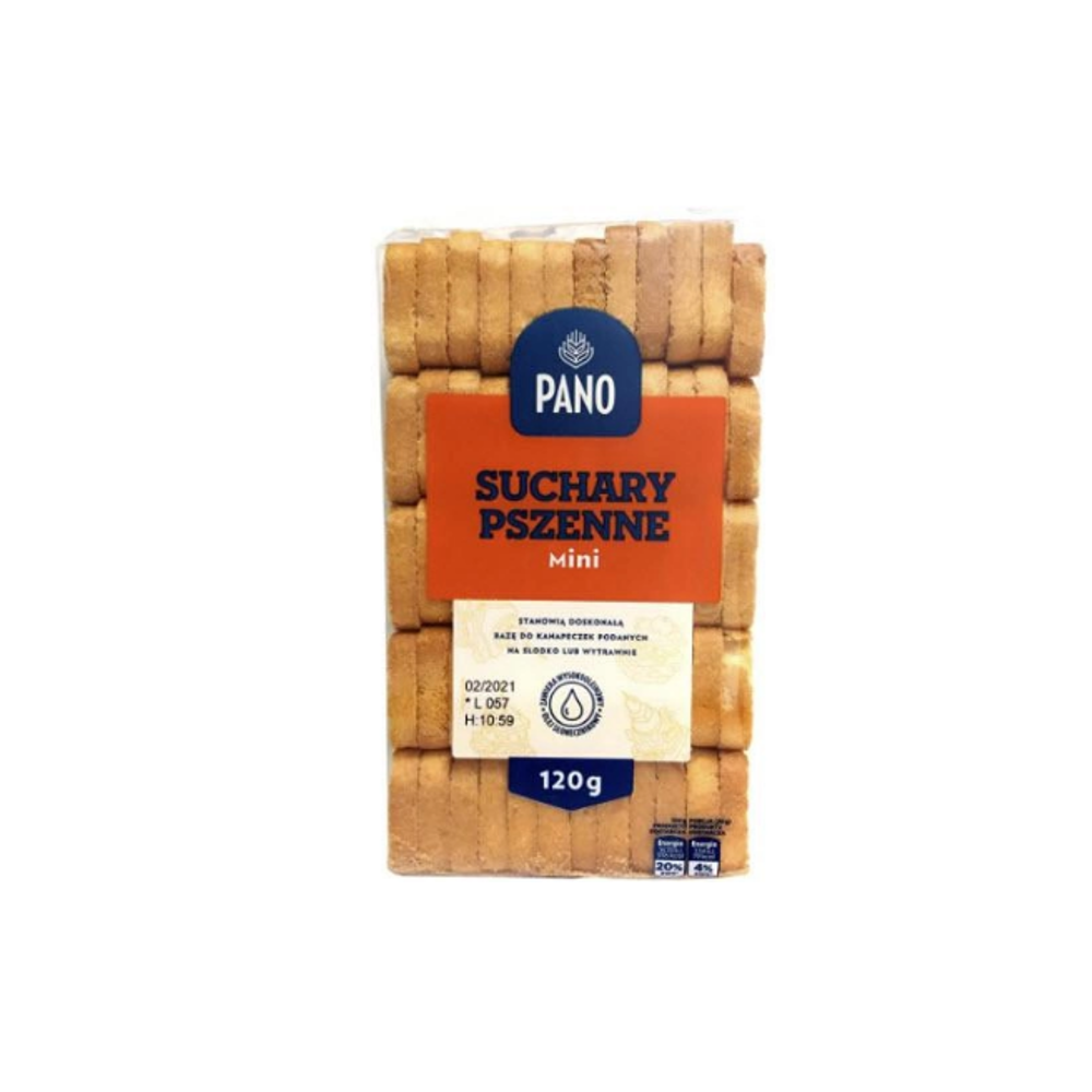 Сухарики пшеничные Pano 120 г