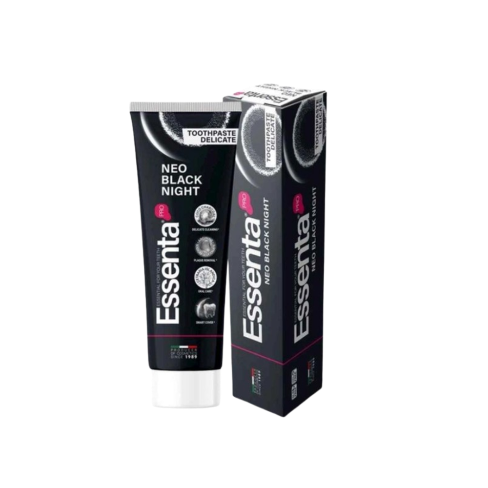 Зубна паста Essenta Pro Neo Black Night 75 мл