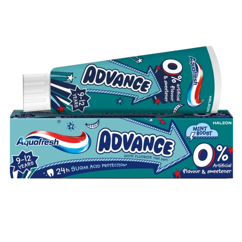Зубна паста Aquafresh Едванс (9-13 років) 75 мл