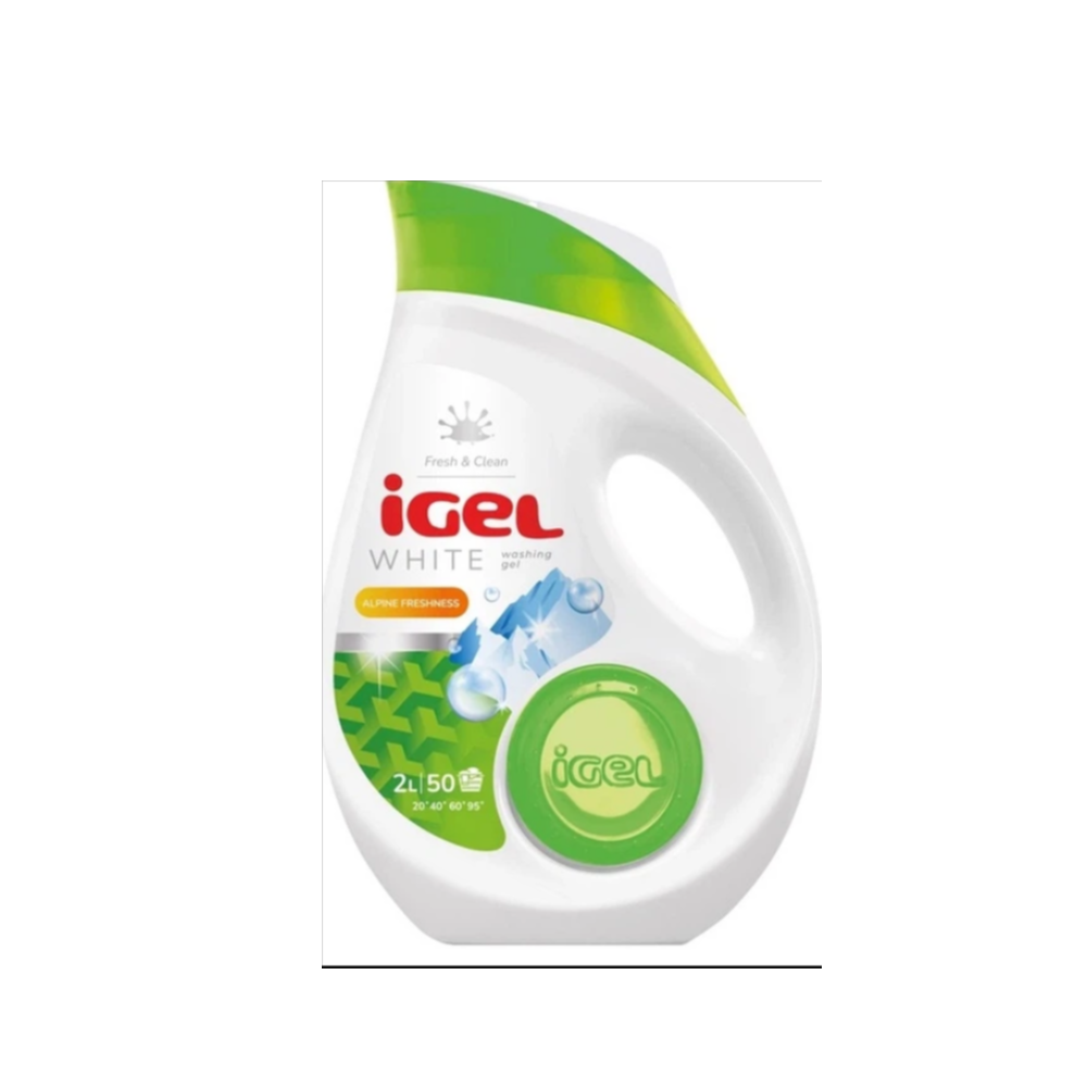 Гель для стирки iGel White с ароматом свежести 2 л