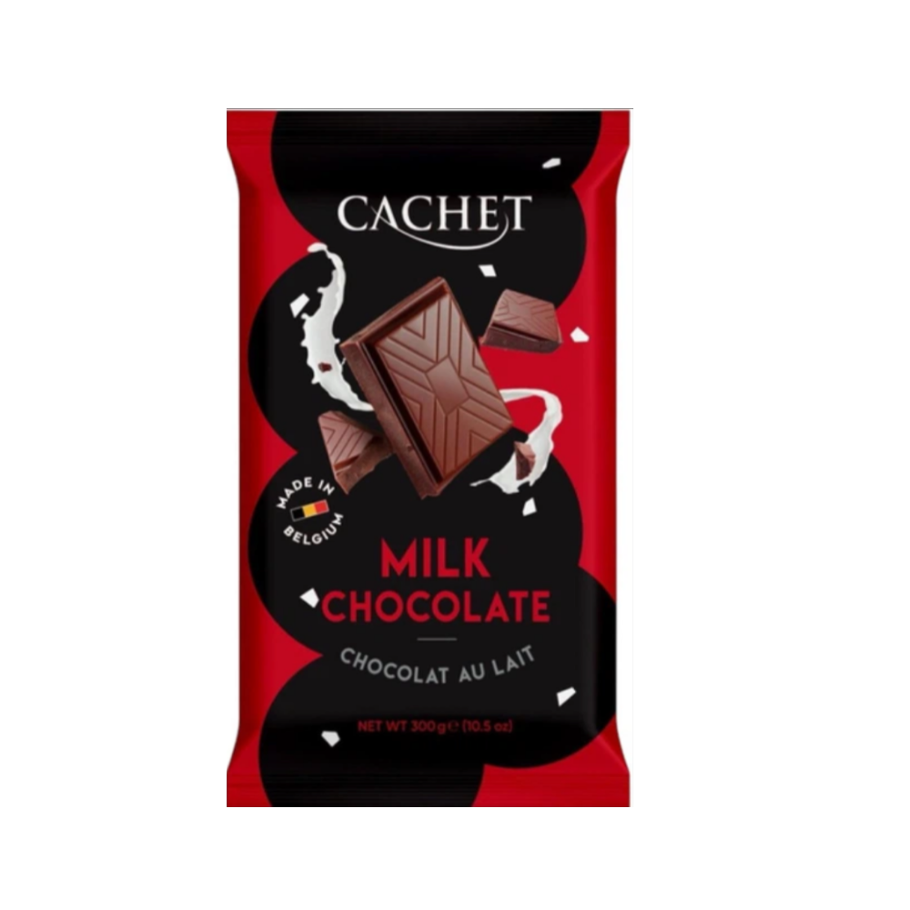 Шоколад CACHET молочный 300 г