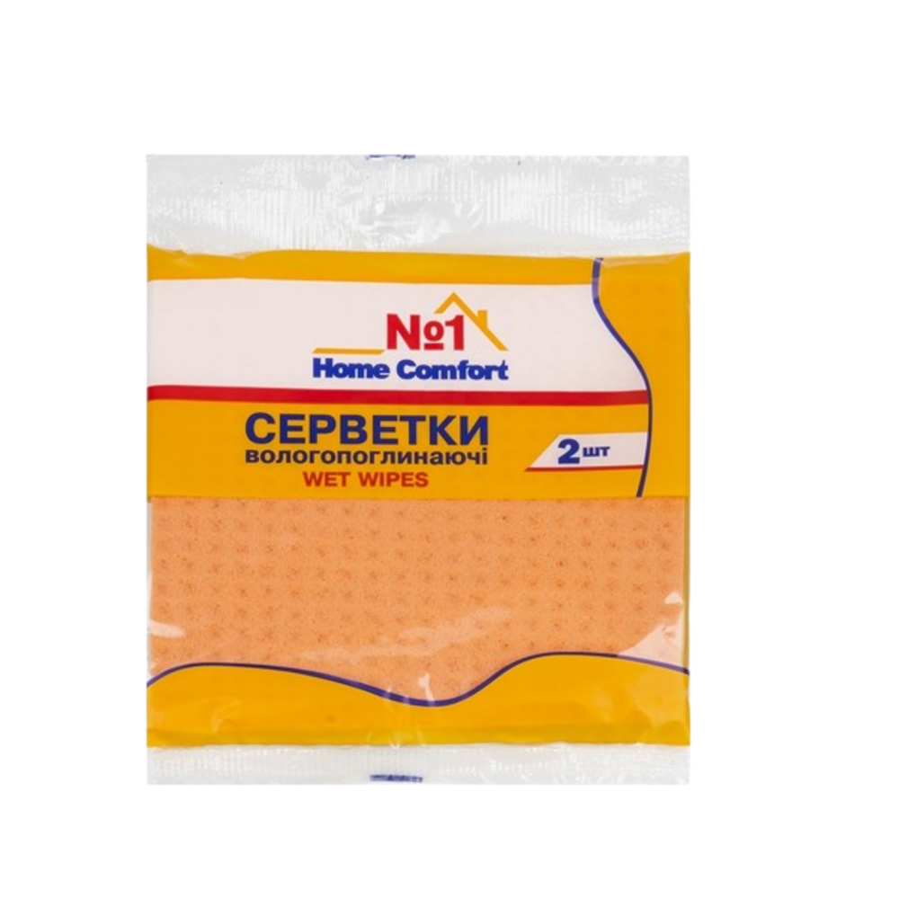 Салфетки влаговпитывающие Home Comfort №1, 2шт