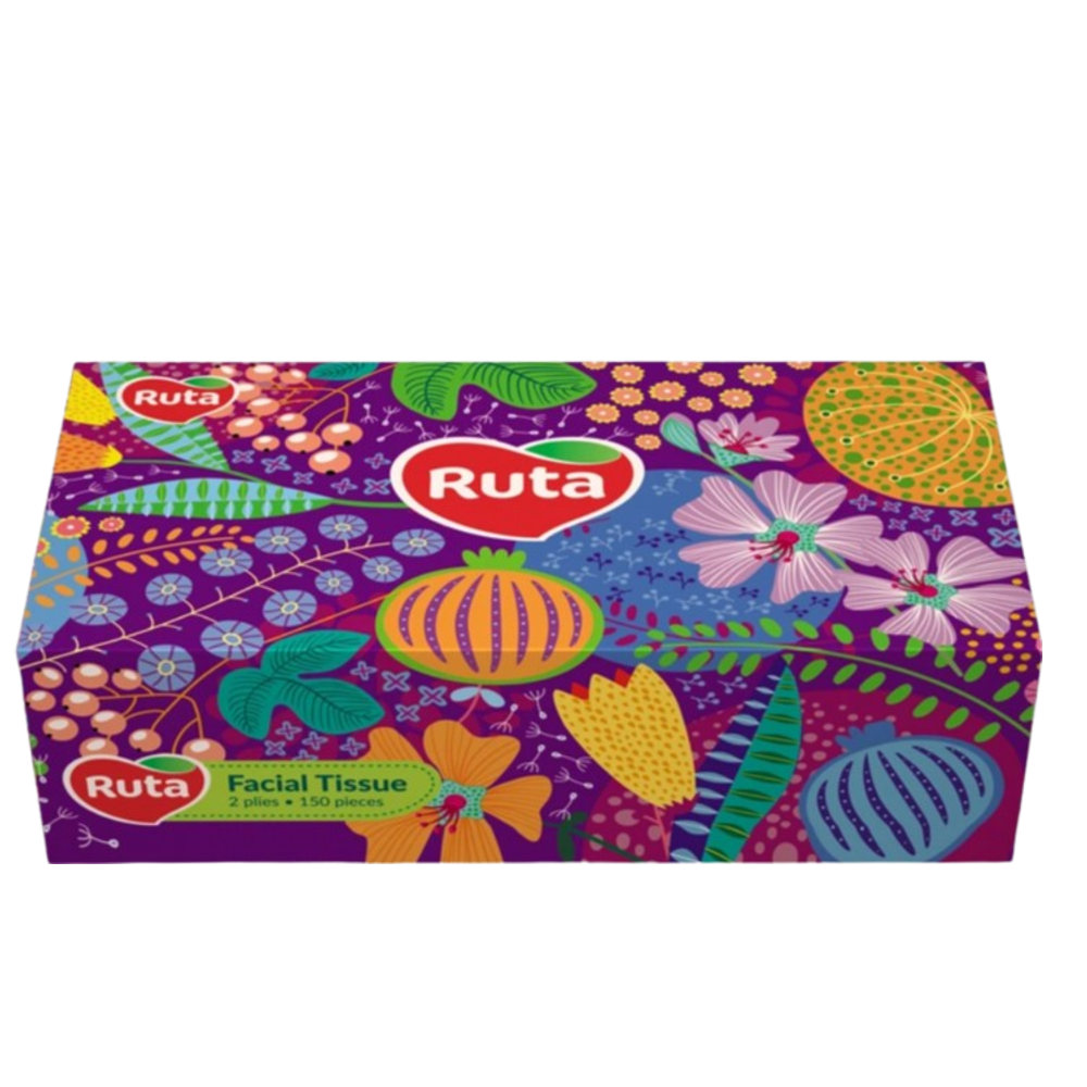 Серветки косметичні Ruta Magical garden 150 листів 2 шари