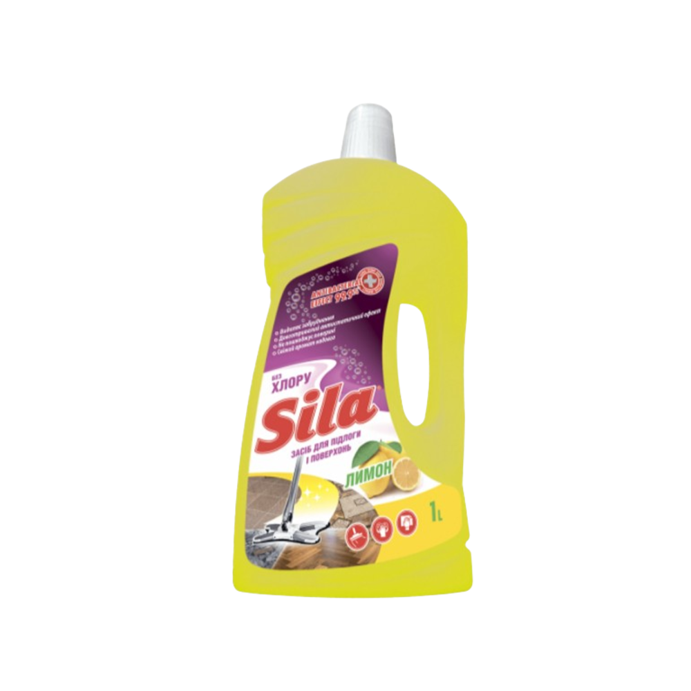 Средство для мытья полов Sila Лимон 1 л