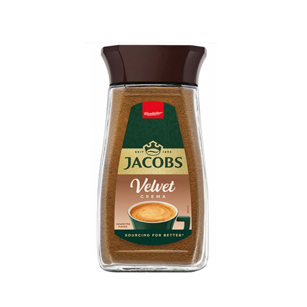 Кофе растворимый Jacobs Velvet Crema 100г