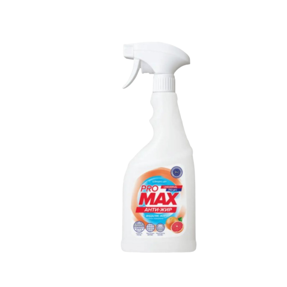 Гель для прибирання PRO MAX Анти-жир 750 мл ✔️ Купити за вигідною ціною