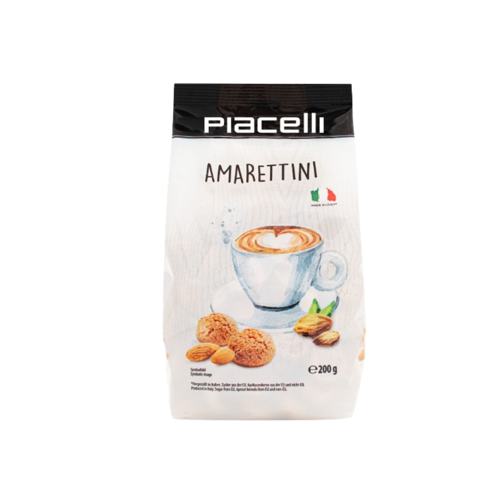 Печенье миндальное амаретине Piacelli 200 г