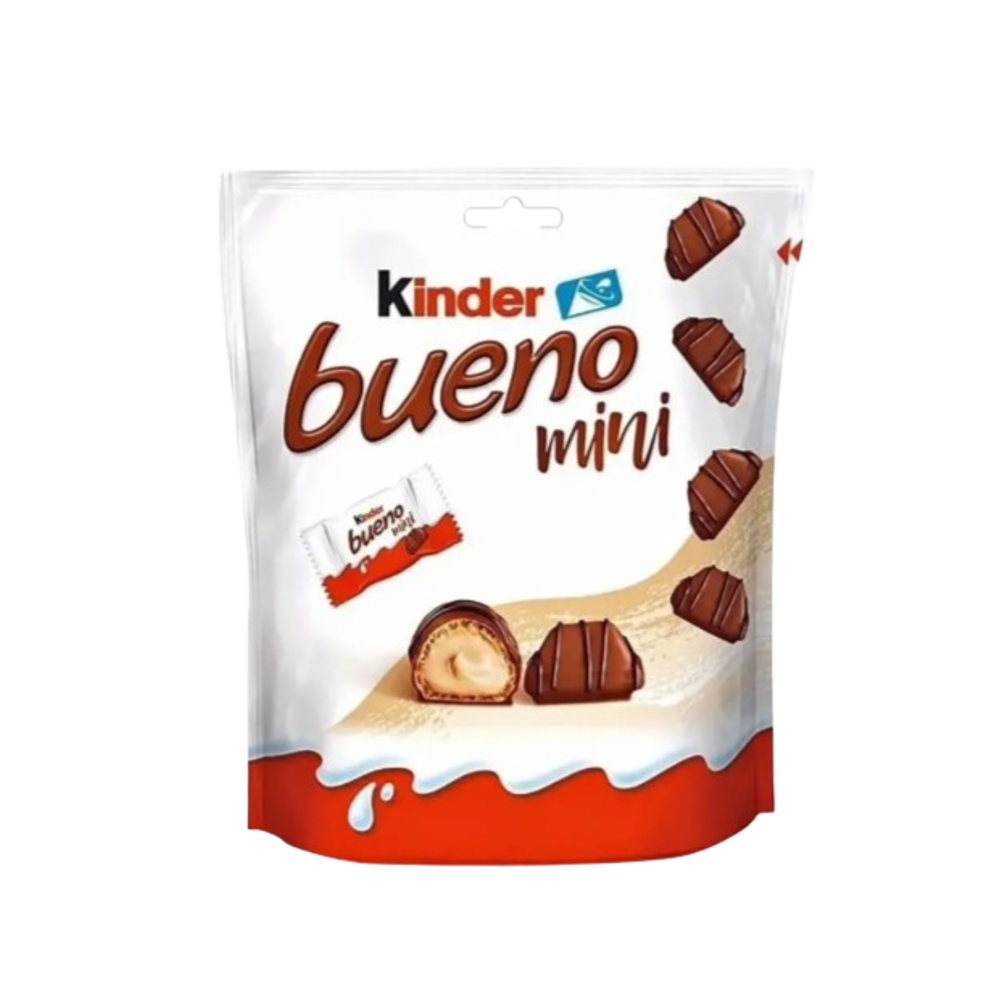 Шоколадні батончики Kinder Bueno Mini з молочно-горіховою начинкою 108 г