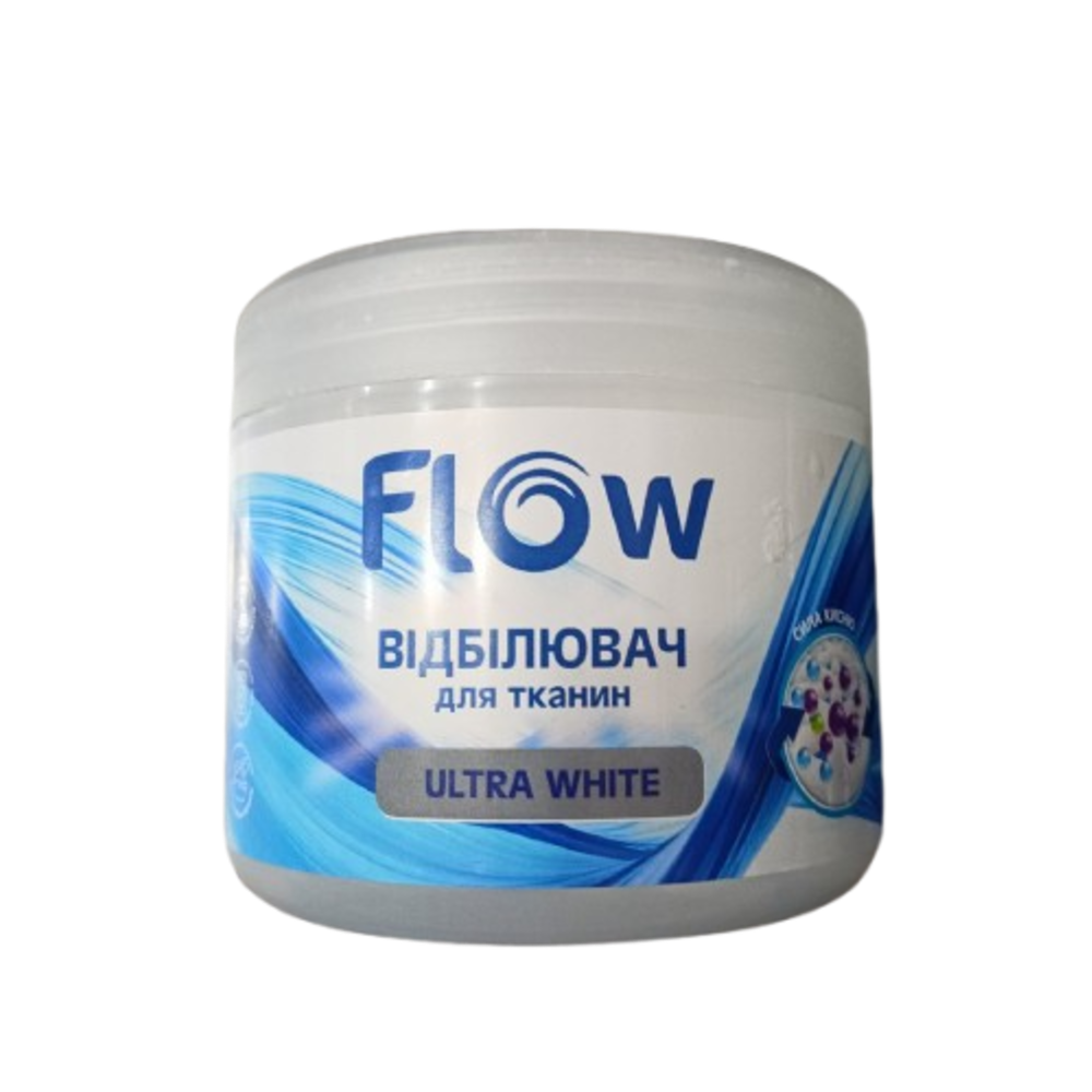 Отбеливатель для тканей Ultra White Flow 500 г