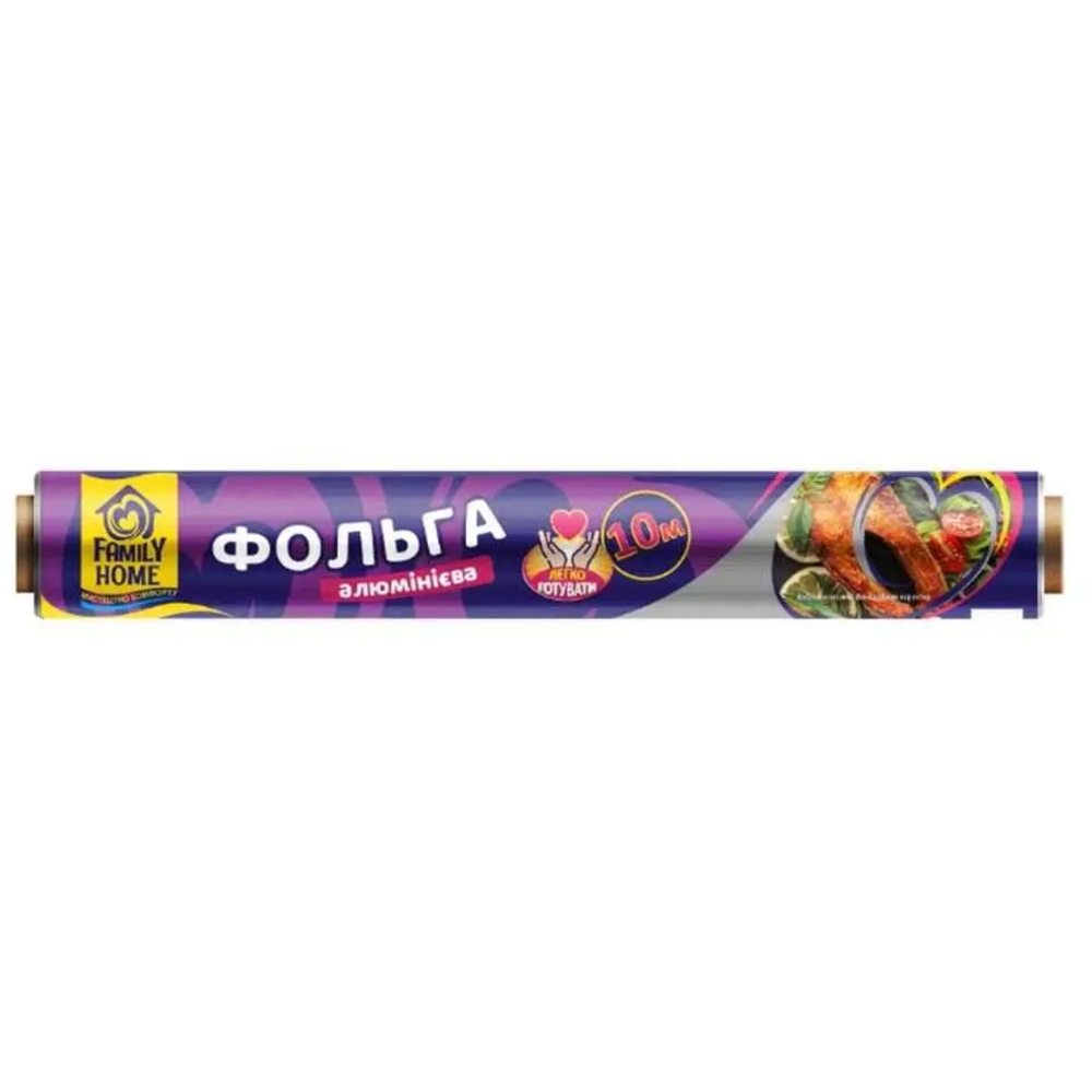 Фольга алюминиевая Family Home 10 м