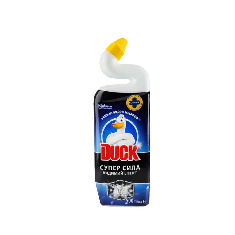 Очисний засіб для унітаза Duck Суперсила Видимий Ефект 500 мл