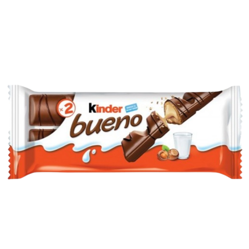 Батончик Kinder Bueno с молочно-ореховой начинкой 43 г