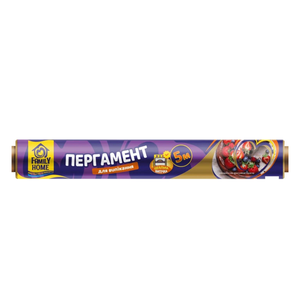 Пергамент Family Home Идеальная выпечка Коричневый 5 м