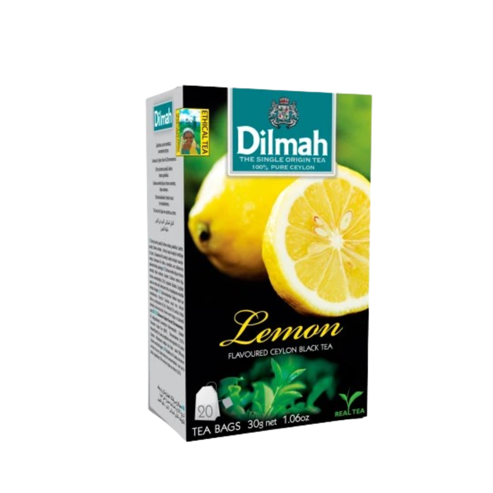 Чай Dilmah Лимон 20 пакетиков ✔️ Купить по лучшей цене в Одессе