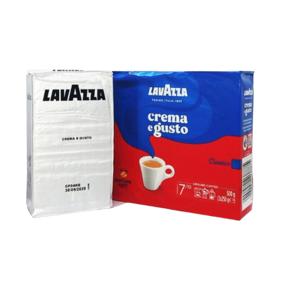 Купить кофе молотый Lavazza Crema & Gusto Classico (2*250 г) ✔️ Заказать по выгодной цене