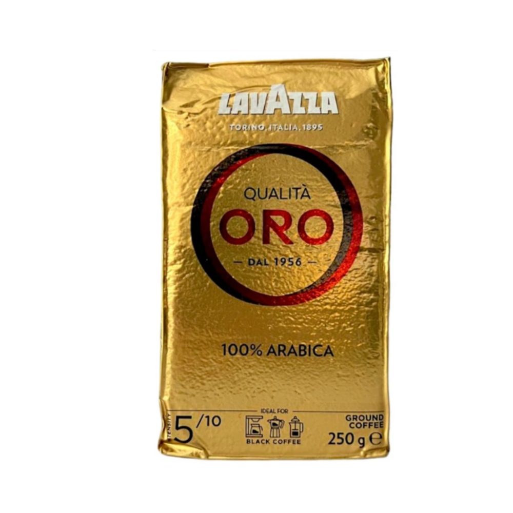 Купити каву мелену Lavazza Qualita Oro (1*250 г) ✔️ Замовити за вигідною ціною