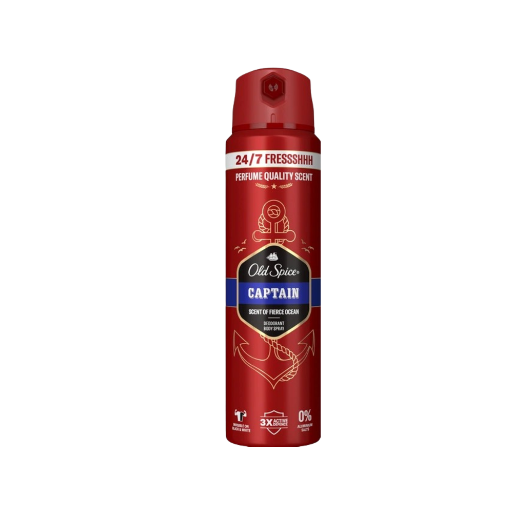 Аерозольний дезодорант Old Spice Captain 150 мл