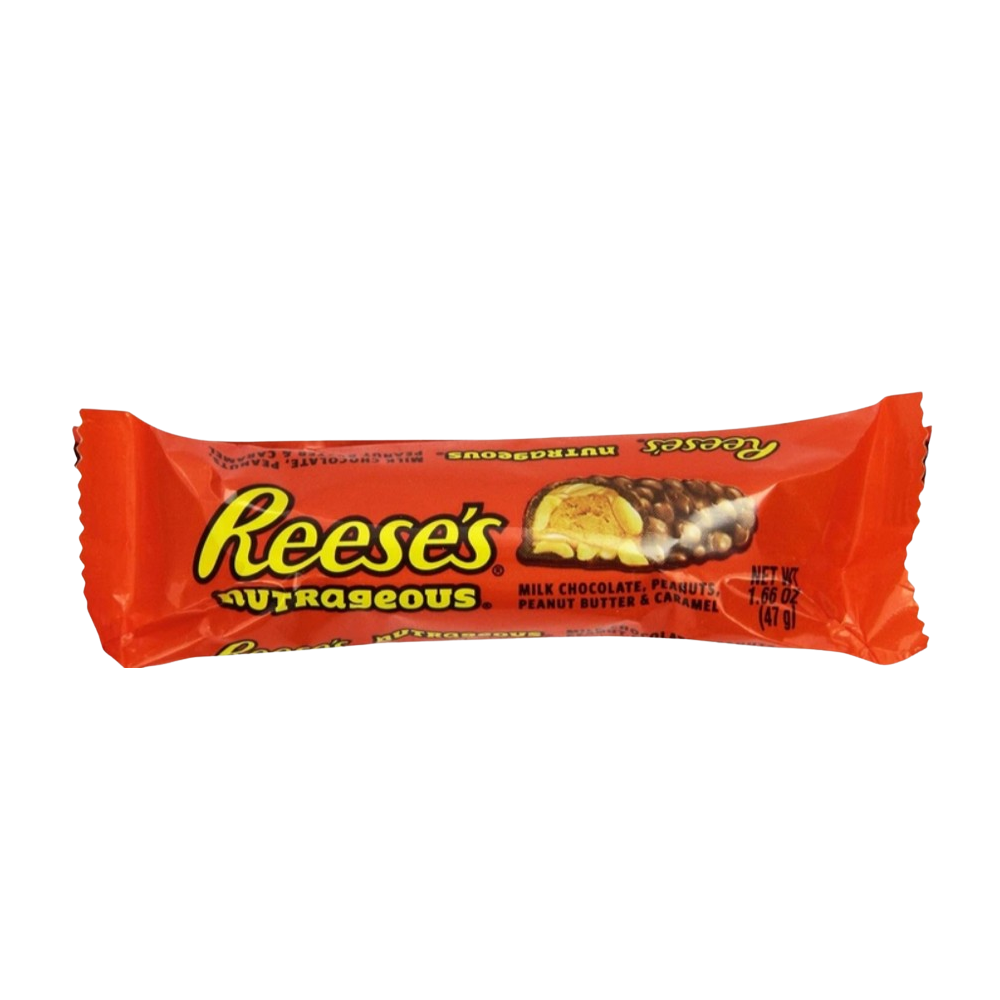 Шоколадный батончик Reese's Nutrageous 47 г