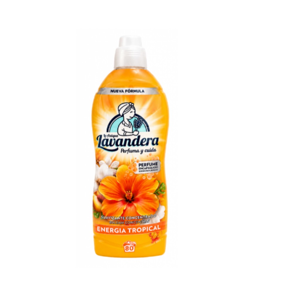Кондиционер для белья Lavandera Luz Tropical Тропический свет, 1.76 л (80 стирок)