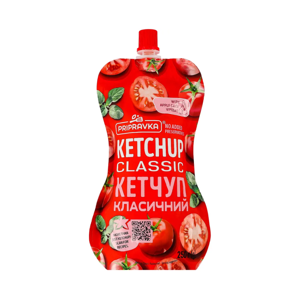 Кетчуп Класичний Pripravka 250 г