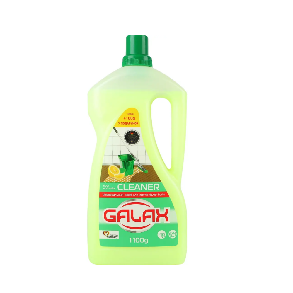 Універсальний засіб для миття підлоги та стін Galax das Power Clean 1100 г