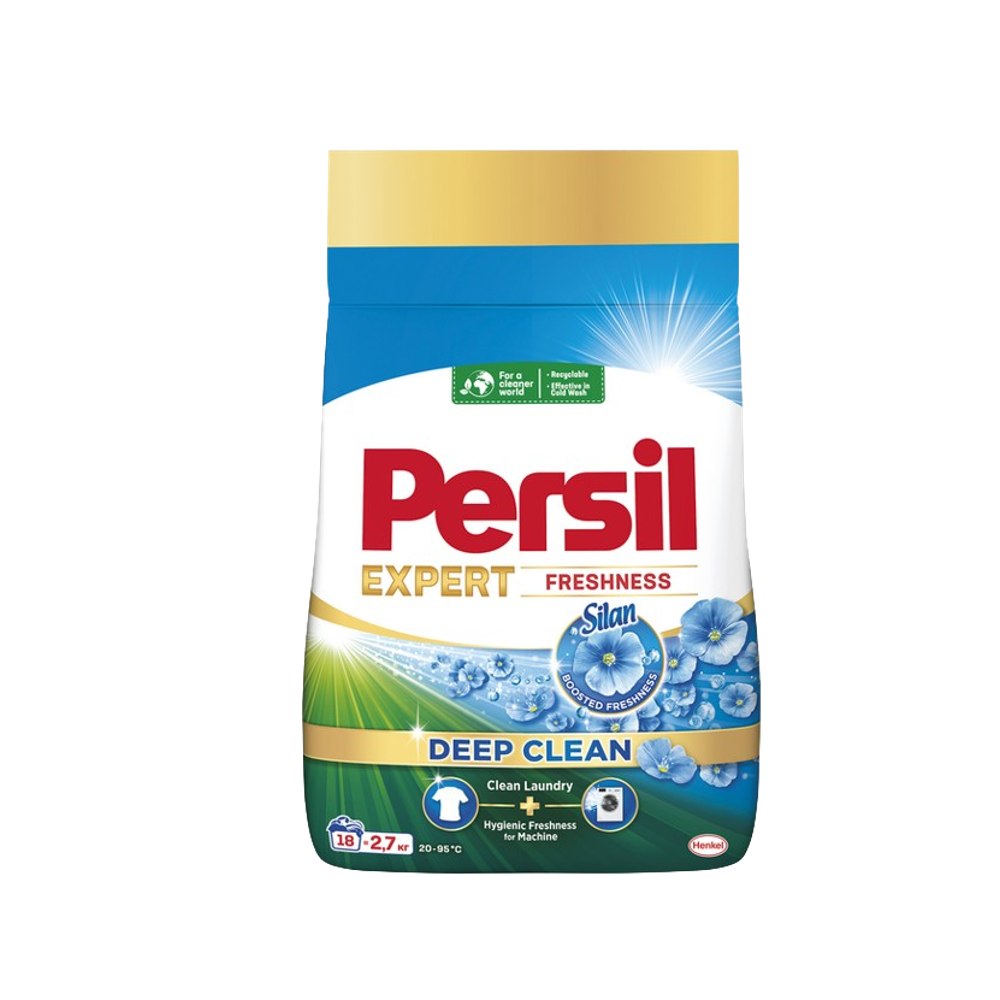 Пральний порошок Persil Expert Deep Clean Автомат Свіжість від Silan 18 циклів прання 2.7 кг