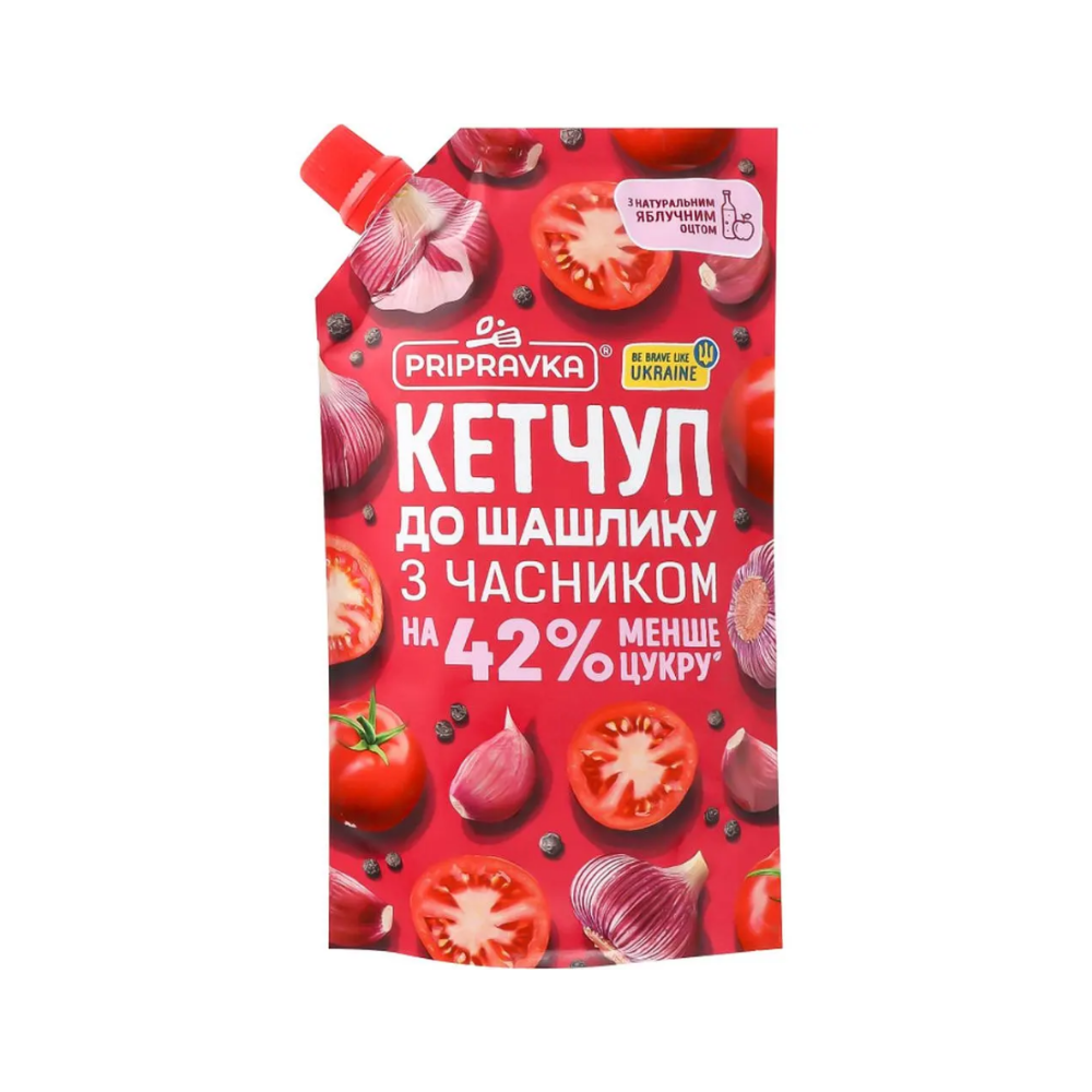 Кетчуп До шашлику з часником Pripravka 250 г