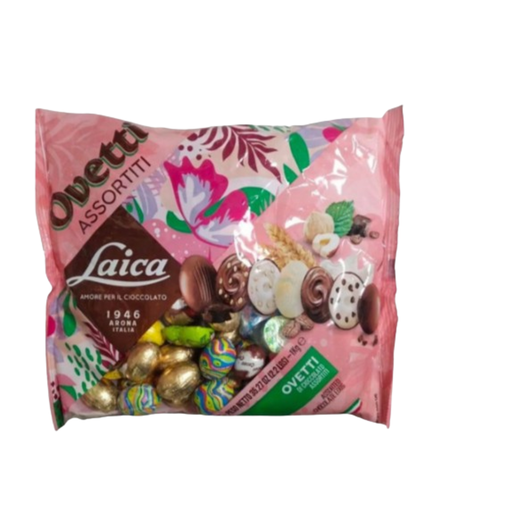 Яйця шоколадні Laica пасхальне асорті 1 кг