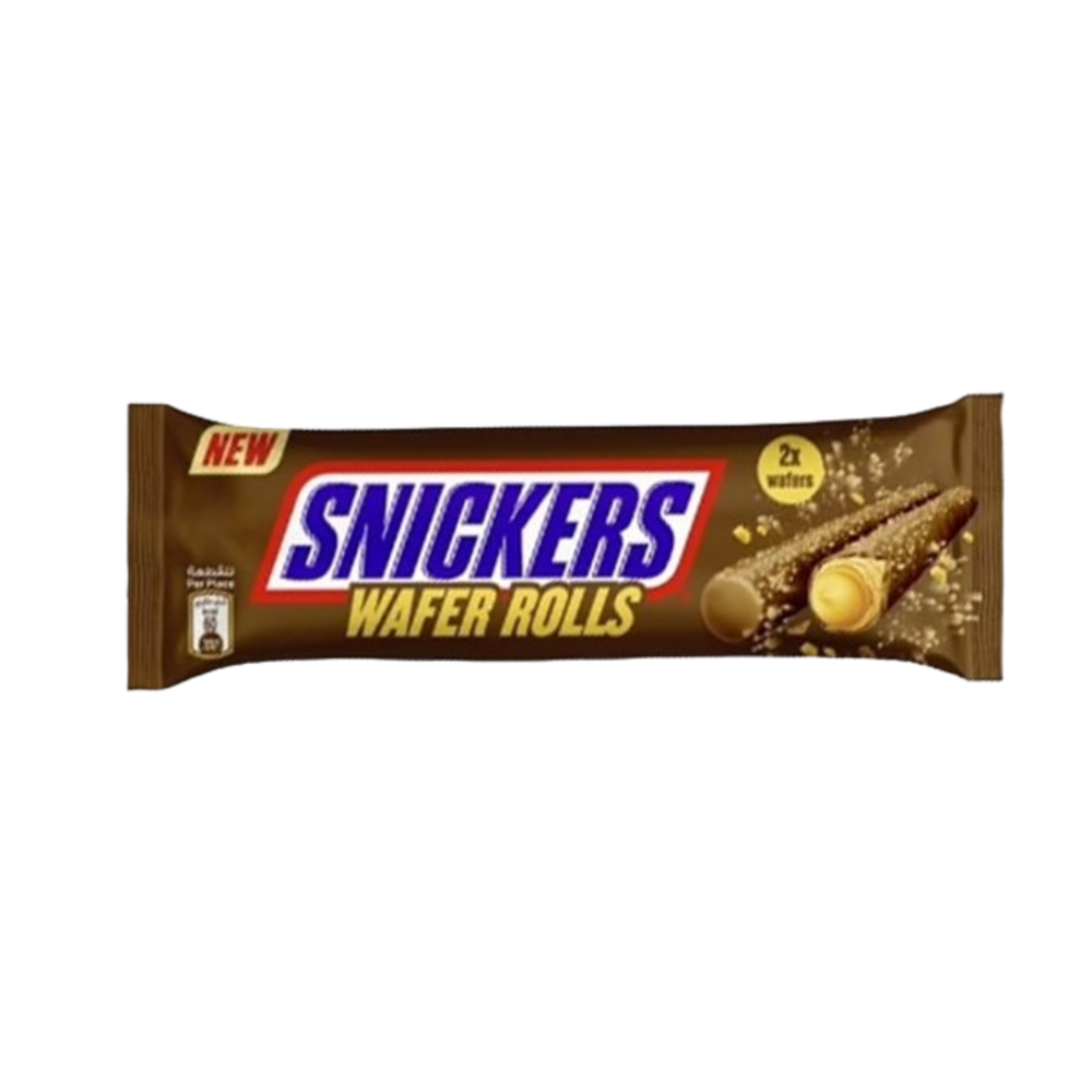 Вафельные трубочки с начинкой Snickers 24г