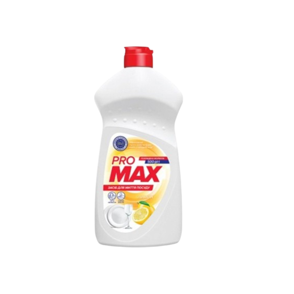 Средство для мытья посуды Promax, 500 мл, лимон