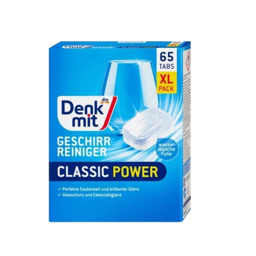 Таблетки для посудомоечных машин DenkMit Classic 65 шт✔️ Свежий лиловый картофель в Одессе