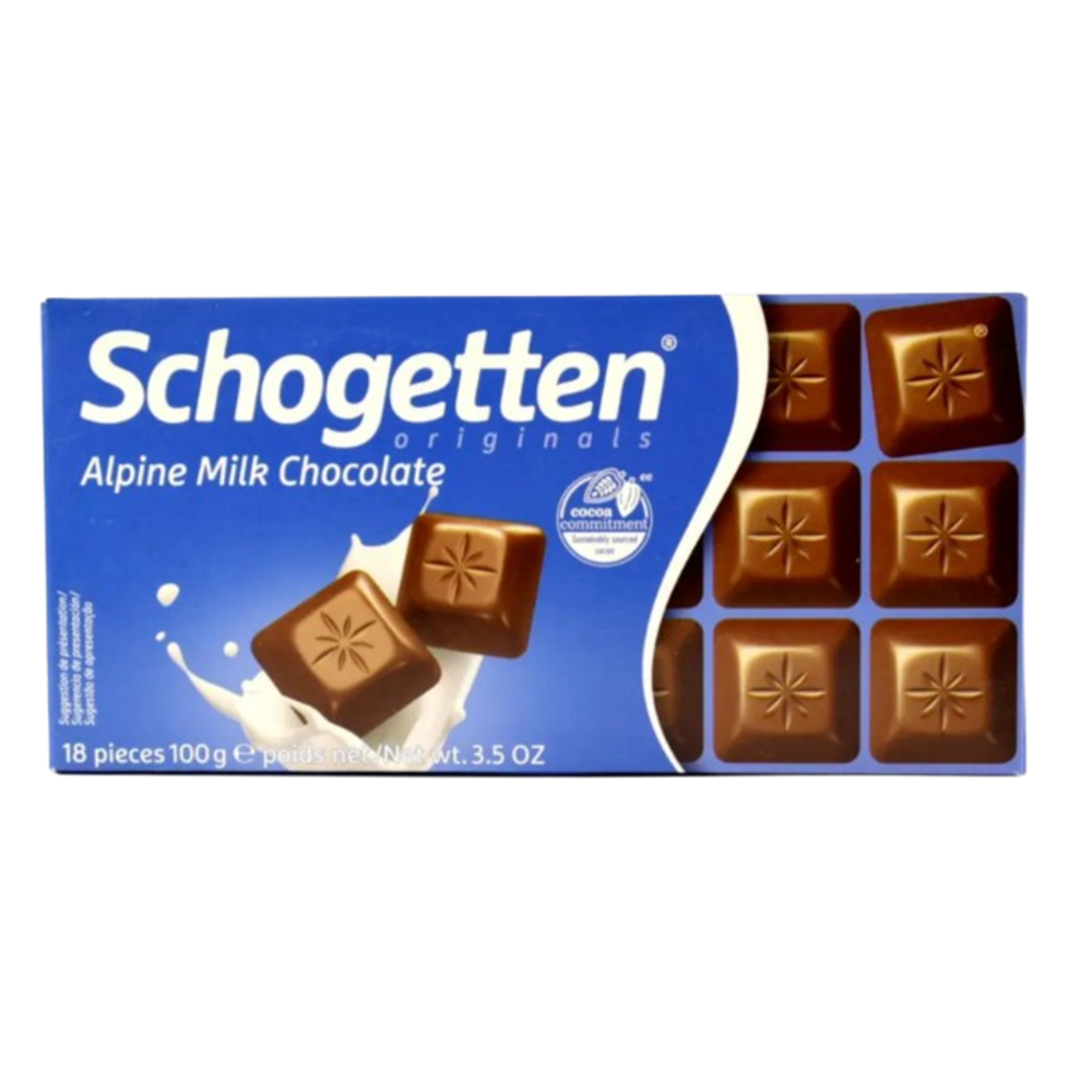 Шоколад альпійське молоко Schogetten 100 г