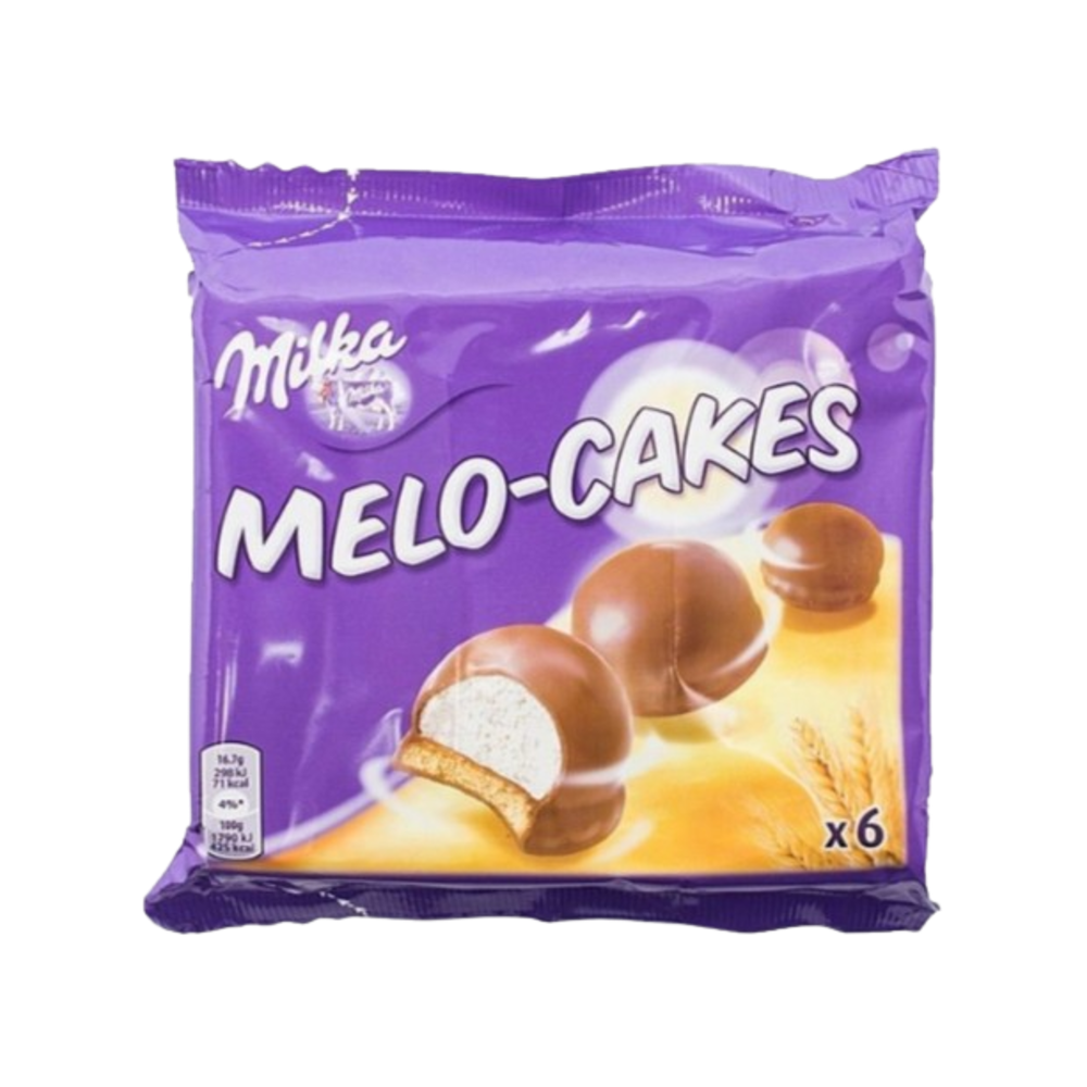 Печиво-суфле Milka Melo-Cakes 6 шт 100 г